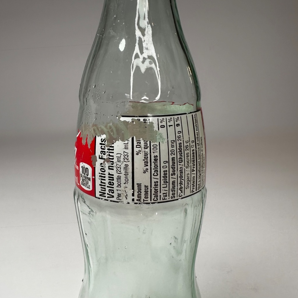 ✨ 5 for $25 DEAL! ✨ Vintage Coca-Cola Glass Bottle 237 mL Canadian 🇨🇦 - Picture 3 of 6